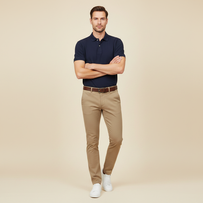 Albert Slim Fit Chinos | Men's Trousers for Summer Style
