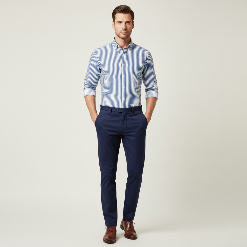 Antonio Striped Shirt | Men's Dress Shirt