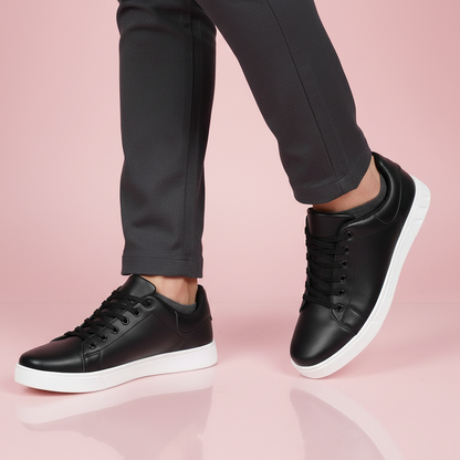 Men's Casual Lace-Up Sneakers | Low-Top Trainers