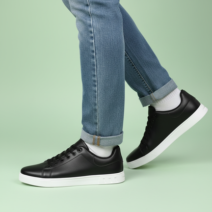 Men's Casual Lace-Up Sneakers | Low-Top Trainers