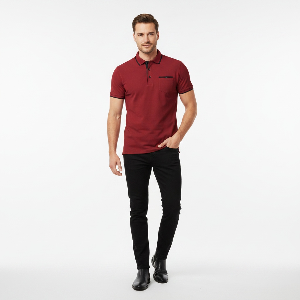 Men's Classic Fit Polo Shirt | Casual Wear