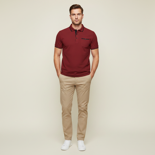 Men's Classic Fit Polo Shirt | Casual Wear