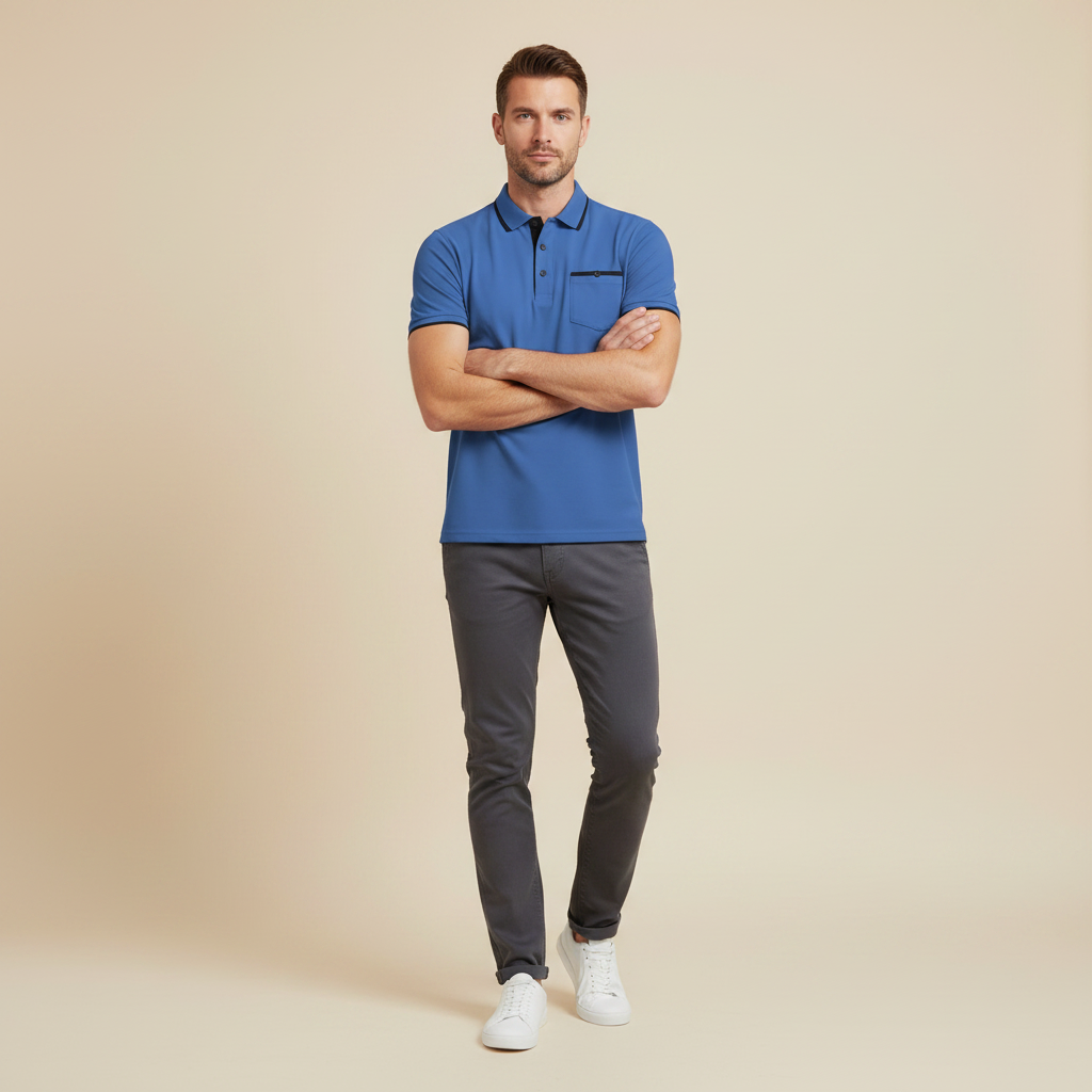 Men's Classic Fit Polo Shirt | Casual Wear