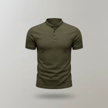 Men's Elegant Polo Shirt | Classic Casual Golf Shirt