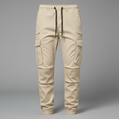 Men's Tactical Cargo Pants | Black Cargo Trousers for Outdoor Use
