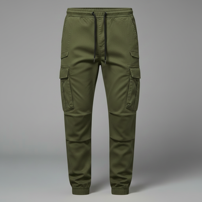 Men's Tactical Cargo Pants | Black Cargo Trousers for Outdoor Use