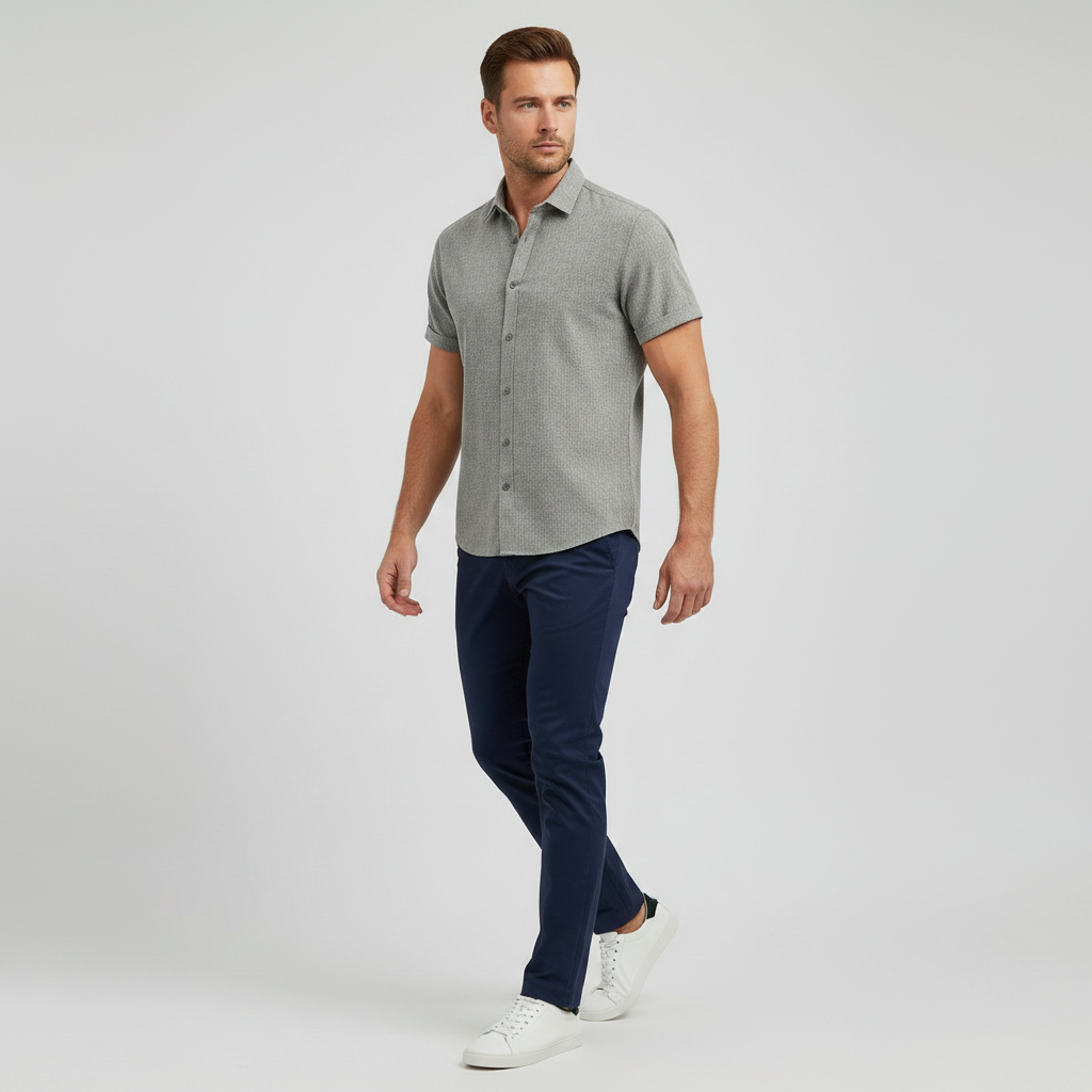 Men's Casual Summer Shirt | Essential Loose Fit T-Shirt