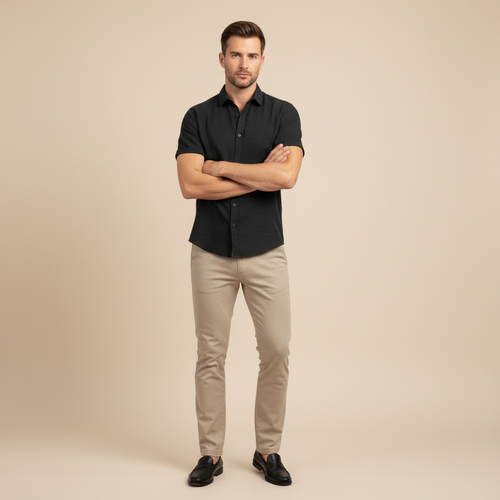 Men's Casual Summer Shirt | Essential Loose Fit T-Shirt